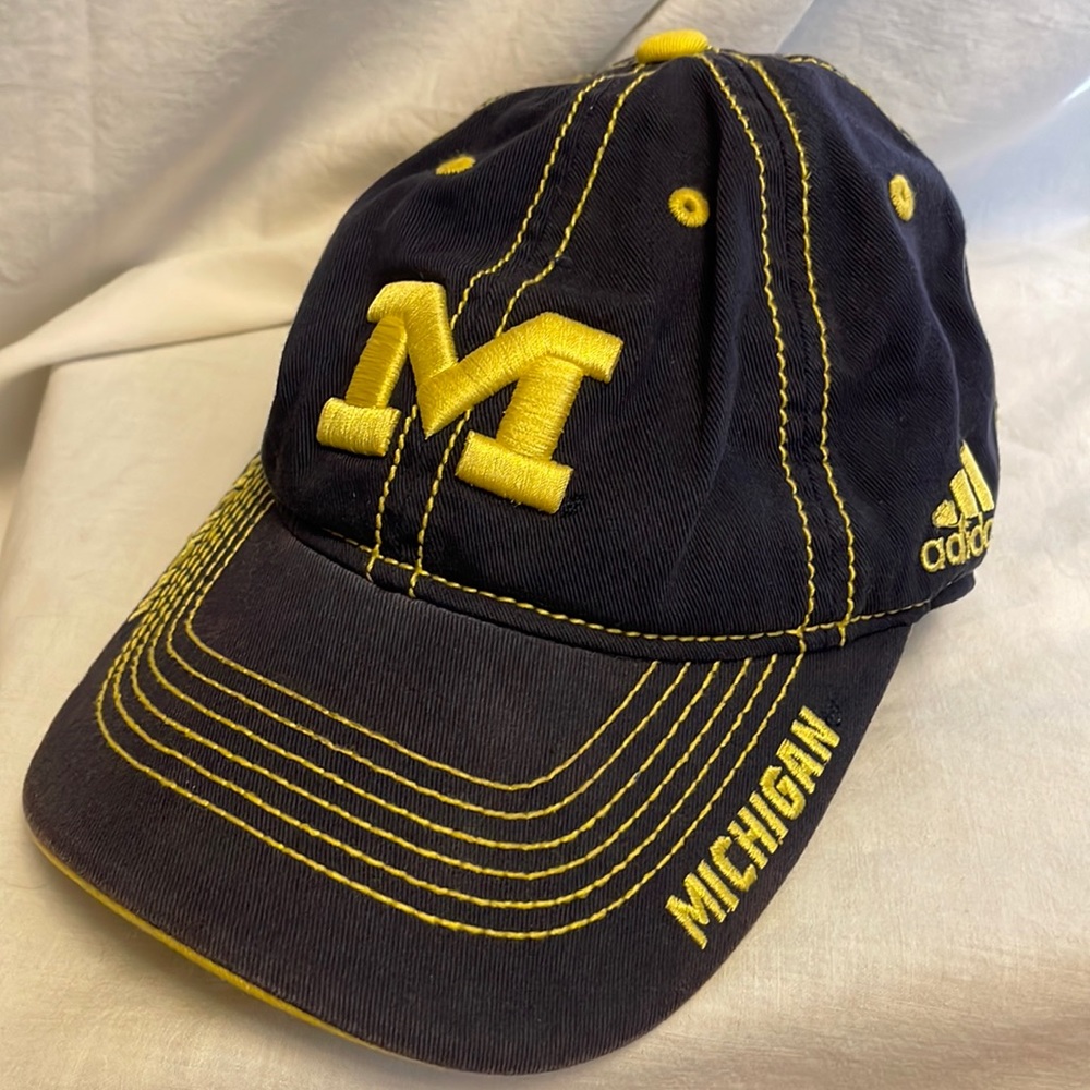 Adidas University of Michigan Wolverines Youth Baseball Hat